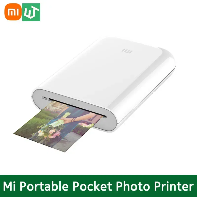 color: black, Ships From: CHINA - Top Global Version Portable Pocket Photo Printer 300dpi Bluetooth-compatible DIY Share Smart Mobile Mini AR Printer