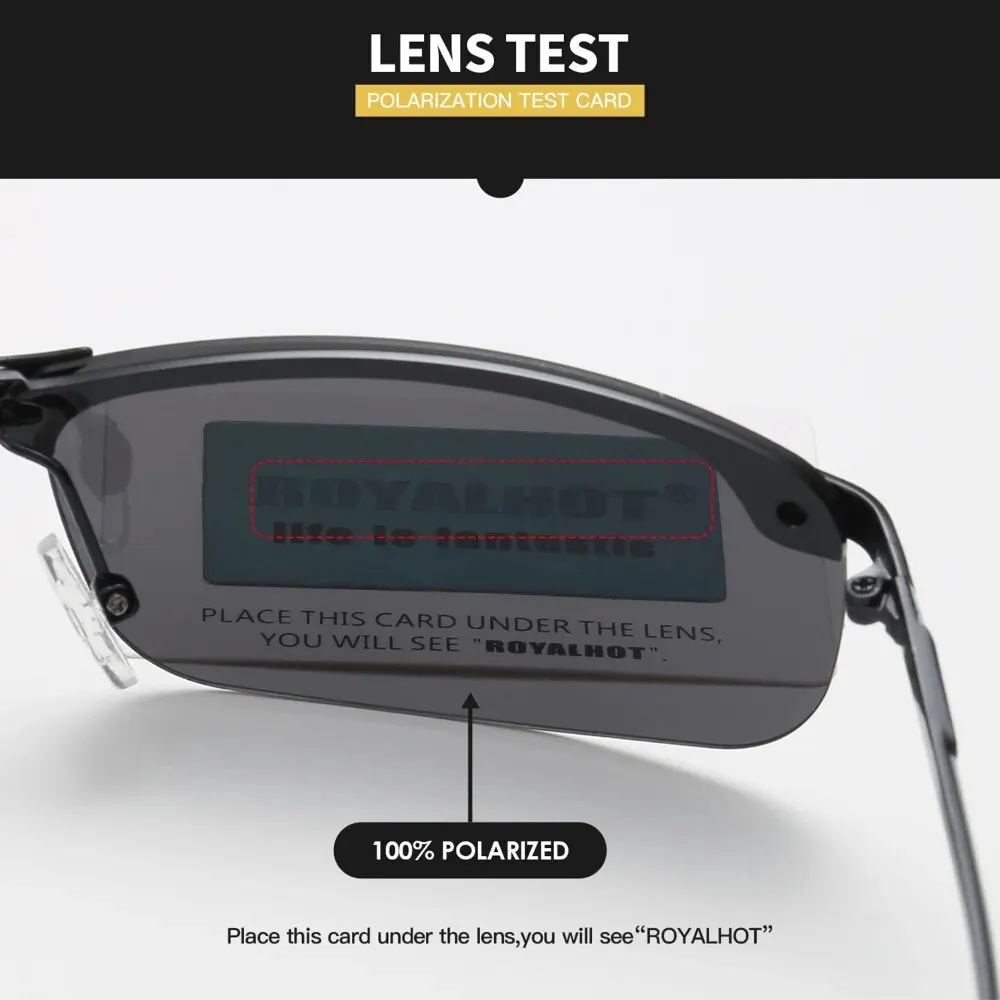 Lenses Color: GRAY - RoyalHot Unisex Polarized Classic Metal Oval Border Sunglasses Driving Sun Glasses,rh004