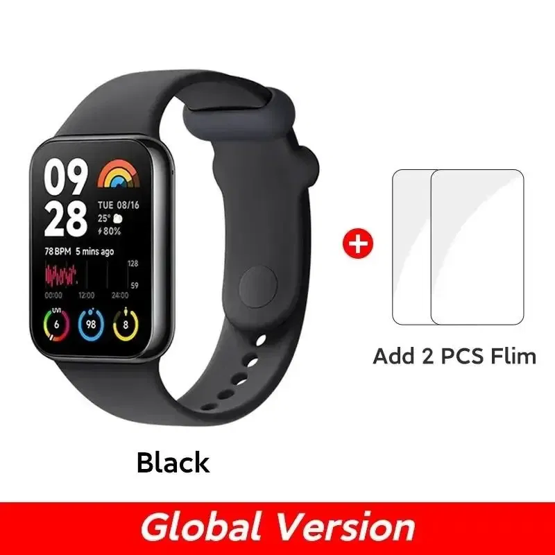 Color: NEON, Ships From: CHINA - New! Band 8 Pro Global Version Smart Wristband1.74" Color Square AMOLED GNSS Blood Oxygen Heart Rate Monitor Bluetooth 5.3