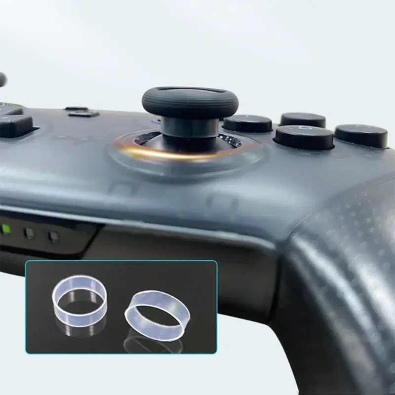 Color: Dark Blue - Invisible Guard Ring for ps5 / PS4 / Switch PRO Controller Joystick Cover T21A
