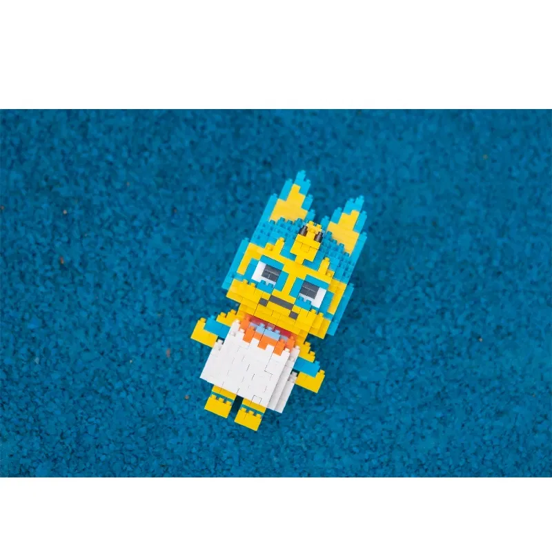 Color: black - New 28 Kinds Of Animals Crossing Building Blocks Raymond Model Anime Building Blocks Toys Children's Building Blocks Toy Gifts