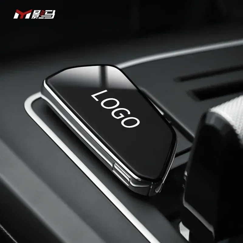 Color Name: GRAY - Car Key Replace the rear cover of the original car Back Cover shell For vw golf 8 Lamando L Weiran ID3/4/6 Tour car accessory