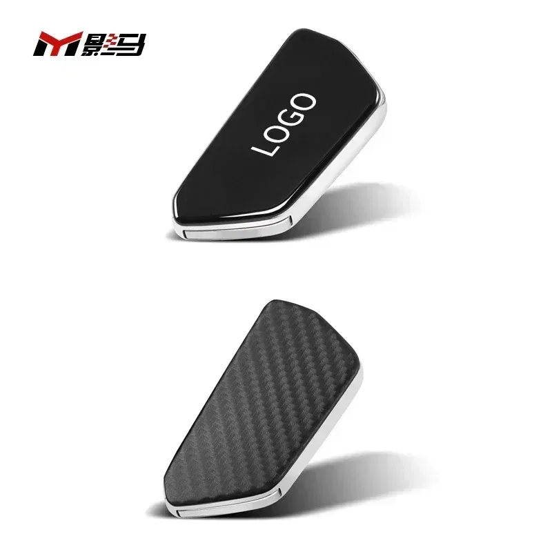 Color Name: GRAY - Car Key Replace the rear cover of the original car Back Cover shell For vw golf 8 Lamando L Weiran ID3/4/6 Tour car accessory