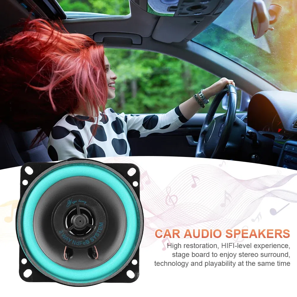 Size: 8" - Car Speakers 4/ 5 /6.5 Inch HiFi Coaxial Automotive Subwoofer Car Audio Music Stereo Speakers Audio Amplifier for Car Auto Horn