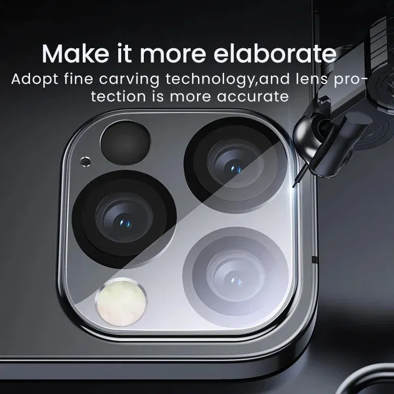 Color: GRAY, Bundle: Bundle2 - Lens Film Protector Glass for iPhone 15 14 13 Pro Max 15Plus Camera Protective Tempered Glass For iPhone 15 ProMax 13Mini 14Pro