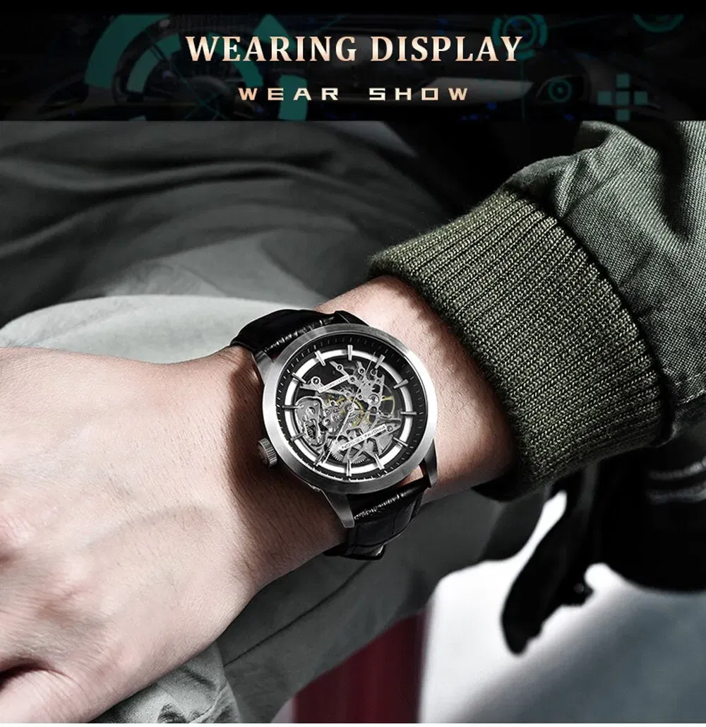 Color: Other - 2024 PAGANI DESIGN New Men Luxury Automatic Mechanical Watch Stainless Steel Waterproof Sports Leather Watch Relogio Masculino