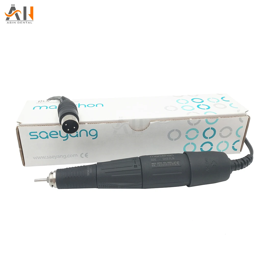 45K rpm Dental LAB Handpiece Micromotor Polishing 45000RPM SDE-H37LN for smt marathon n7 n8