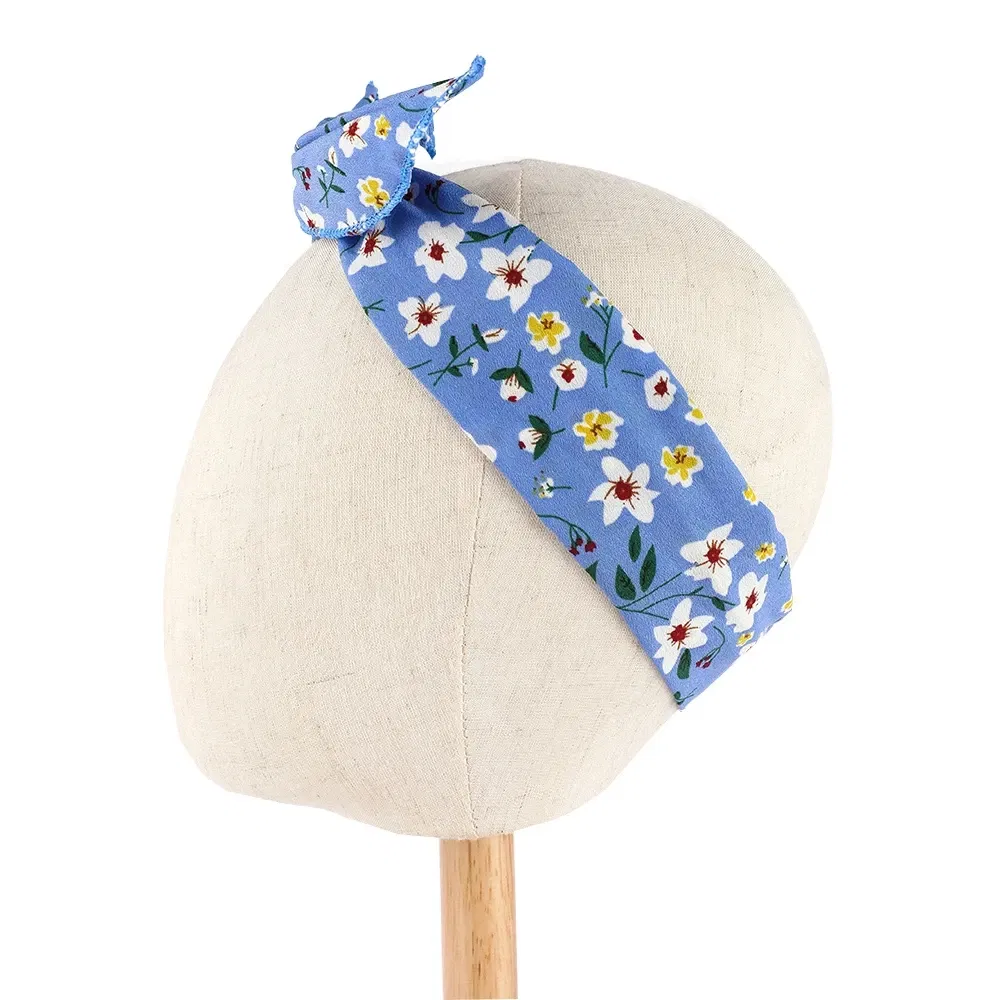 Color: black, Ships From: CN - Bunny Ears With Iron Wire Headband Printed Fabric Women Girls Scrunchies Hairband Hair Band Holder Accessories Headdress
