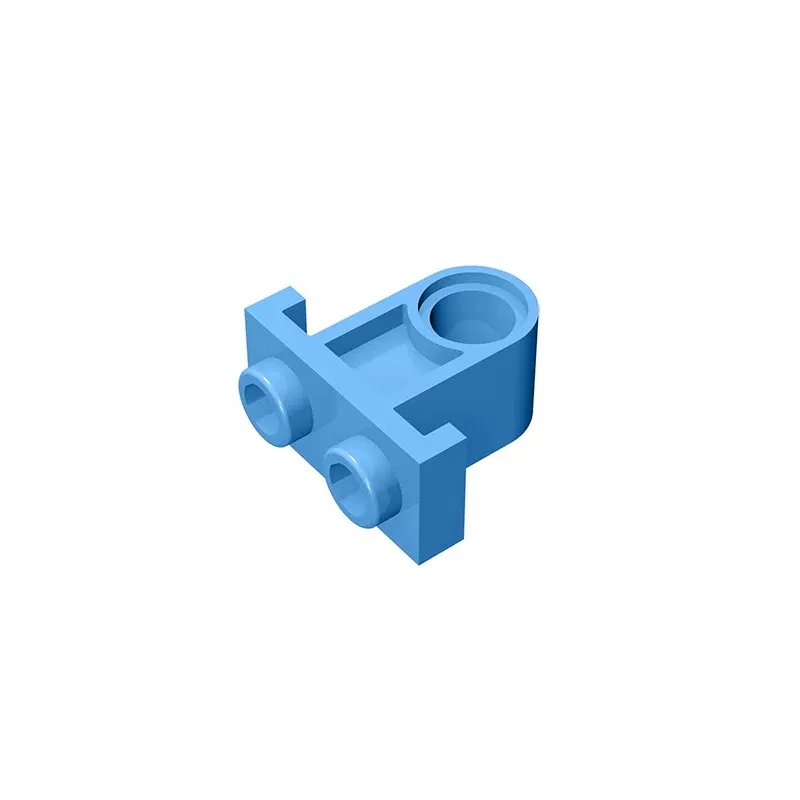 Color: Red - Gobricks GDS-938 Technical, Pin Connector Plate with One Hole compatible with lego 32529 DIY Educational Building Blocks Tech