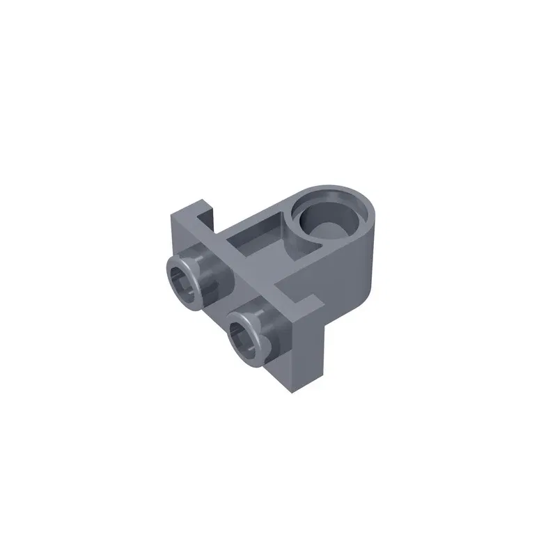 Color: Red - Gobricks GDS-938 Technical, Pin Connector Plate with One Hole compatible with lego 32529 DIY Educational Building Blocks Tech