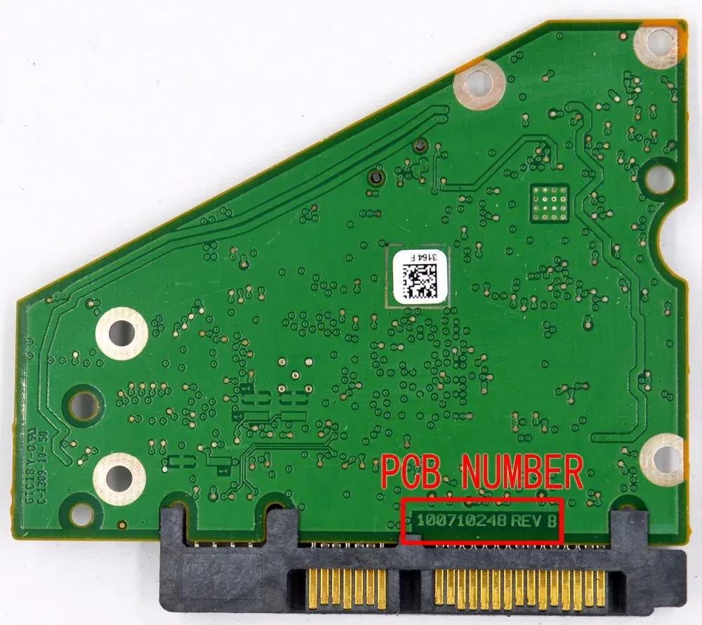 Size: Option 3 - Seagate desktop hard disk board number 100710248 REV B , 100710248 REV C , REV A/ 3164 , 0247 , ST4000DM000 , ST4000VN000