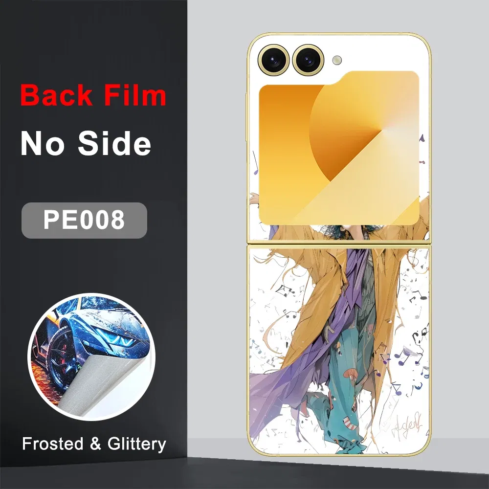 Color: SKY BLUE, Bundle: bundle 18 - CASEKiTTY Skin For Galaxy Z Flip 5 Back Film Samsung Z Flip 6 Sticker Flip 4 3 Protective Decal Wrap Back Cover Screen Protector