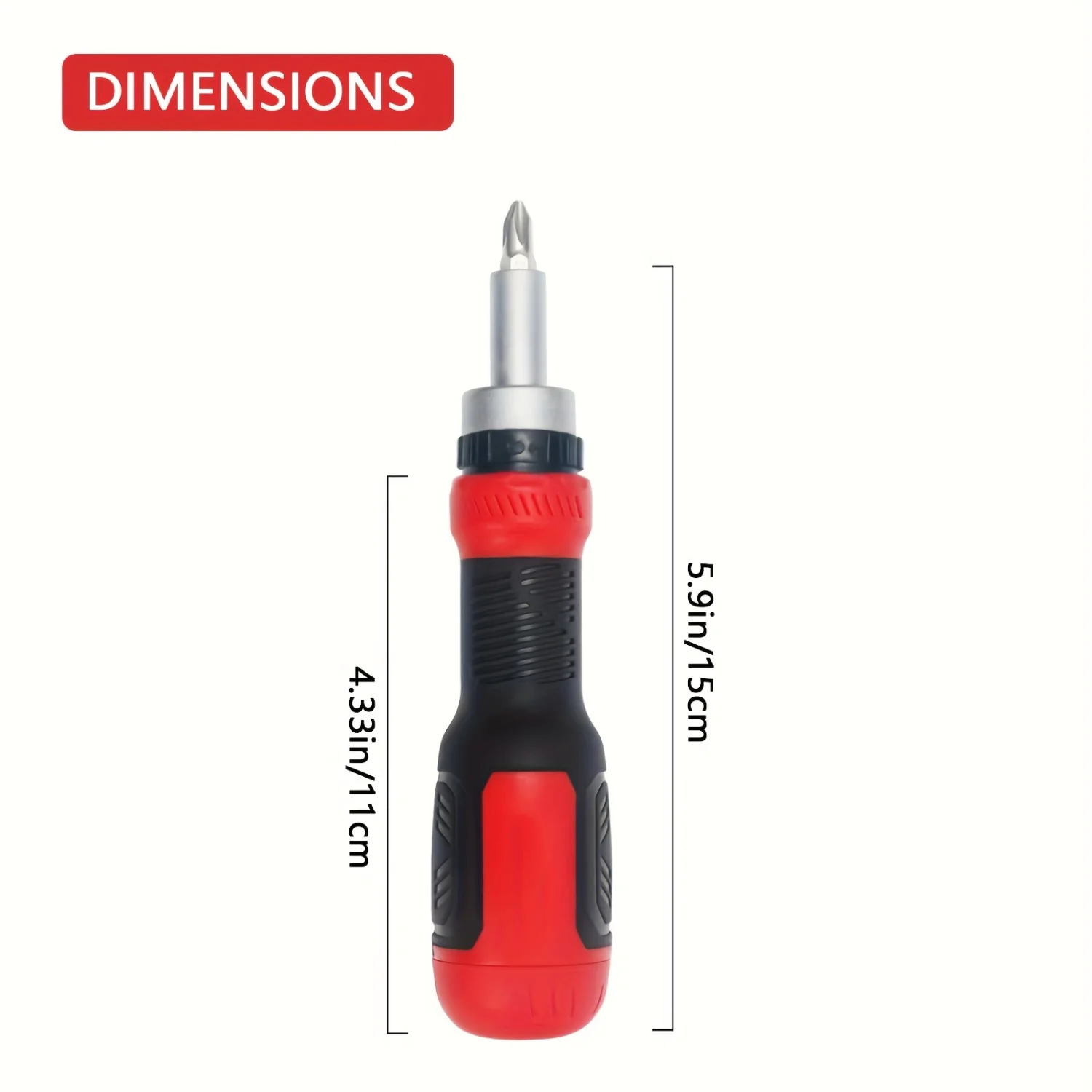 Color: Blue, Ships From: CHINA - 13-in-1 Ratchet Screwdriver Set with Torx Safety, Flat Head, Phillips, Hex, Square, and 1/4" Nut Screwdrivers - All-in-One Repai