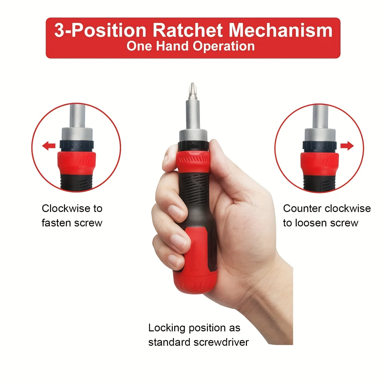 Color: Blue, Ships From: CHINA - 13-in-1 Ratchet Screwdriver Set with Torx Safety, Flat Head, Phillips, Hex, Square, and 1/4" Nut Screwdrivers - All-in-One Repai