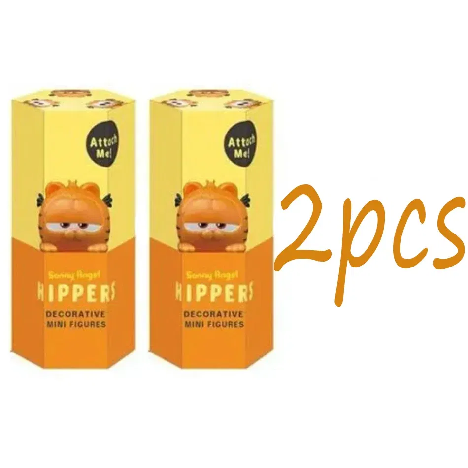 Color: Yellow - Nieuwe Garfield Sonny Angel Blind Box Capybara Anime Figuren Ornamenten Poppen Fans Kinderen Kerstcadeau