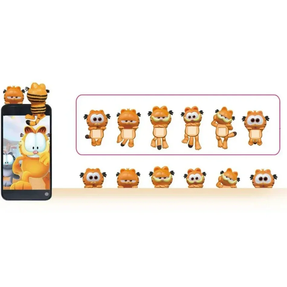 Color: Yellow - Nieuwe Garfield Sonny Angel Blind Box Capybara Anime Figuren Ornamenten Poppen Fans Kinderen Kerstcadeau