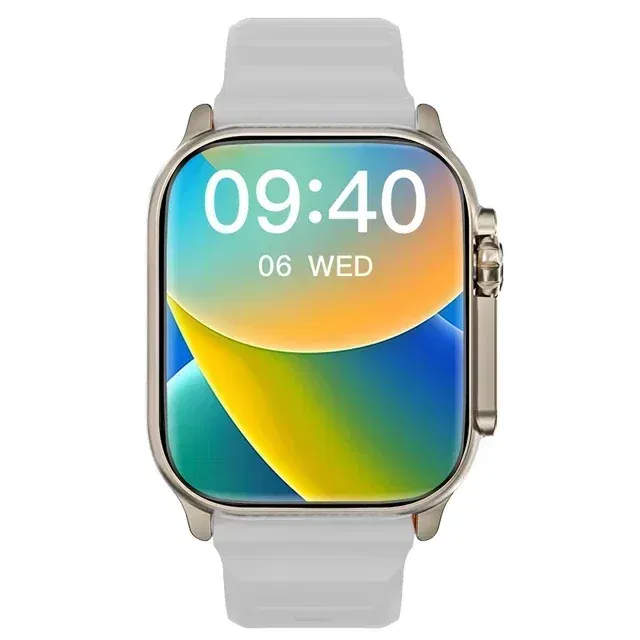 Color: GRAY, Size: L - New Watch T900 U2 Smart Watch 49mm 2024 New NFC Men Women GPS Track Bluetooth Call BT Music Games Wireless Charging Smartwatch