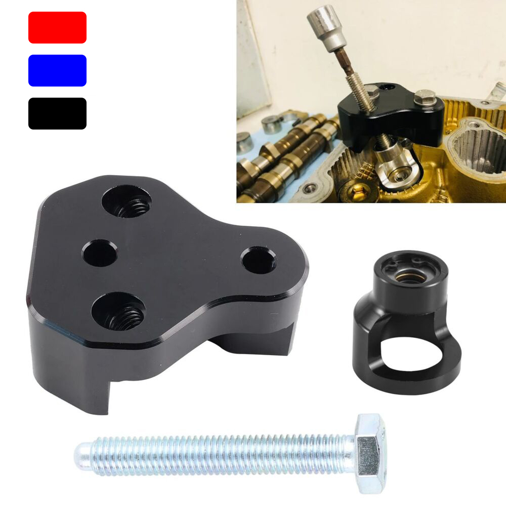 Color: Red - Aluminum Valve Spring Compressor Tool DOHC for Subaru WRX STi Forester Legacy Outback Baja