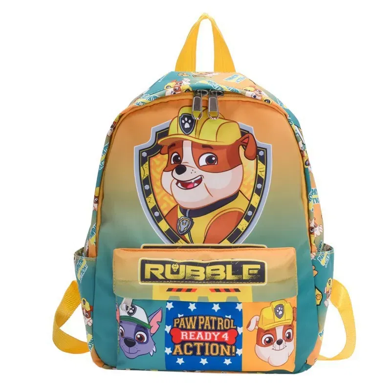 Color: SKY BLUE - PAW Patrol Original Backpack Skye Chase Schoolbag Anime Figure Boys Girls Puppy Patrol Doll Cute Cartoon for Children Toys Gifts
