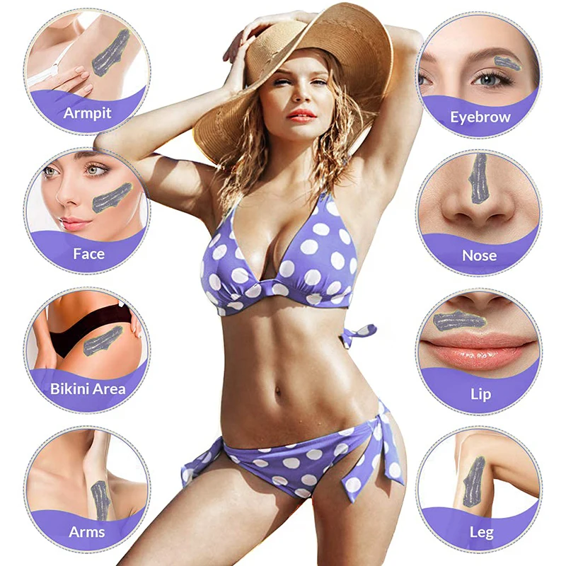 Color: Gold - 200ml Wax Heater Hard Wax Bean Heating Wax Machine Hair Removal Paraffin Heater Depilatory Epilator Wax-melt Pot For Wax Bean