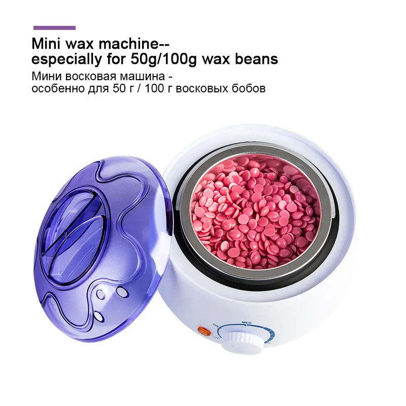 Color: Gold - 200ml Wax Heater Hard Wax Bean Heating Wax Machine Hair Removal Paraffin Heater Depilatory Epilator Wax-melt Pot For Wax Bean