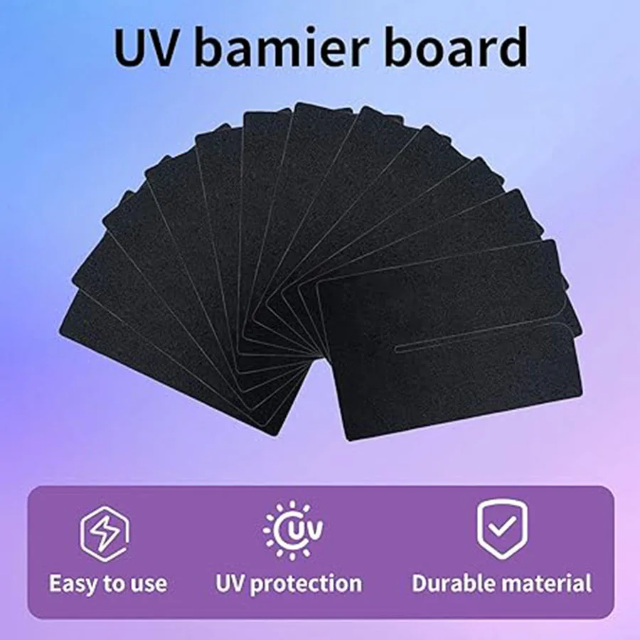 Color: Black, Number of Pcs: 200pcs - 10-100Pcs Hair Extension Protector Shields Heat Scalp Shields Sturdy Heat Shield Guards Heat Insulation Sheet