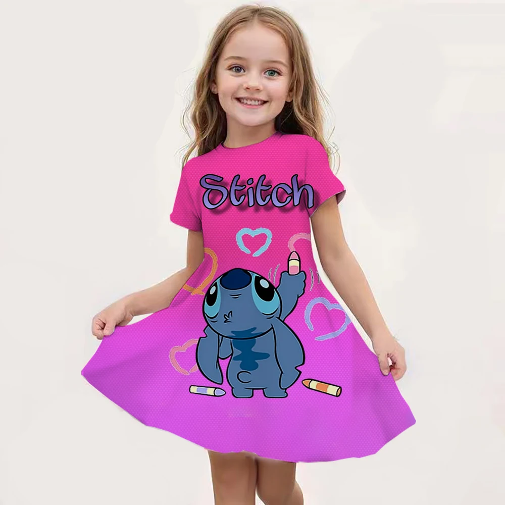 Color: GRAY, Ships From: CHINA, Kid Size: 9 - Hot Sale Kids Girl Cosplay Snow Queen Top Disney Lilo & Stitch Princess Dress for 2-14 Years Girls Birthday Party Dresses