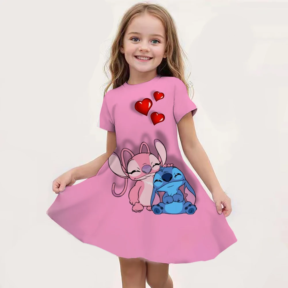 Color: GRAY, Ships From: CHINA, Kid Size: 9 - Hot Sale Kids Girl Cosplay Snow Queen Top Disney Lilo & Stitch Princess Dress for 2-14 Years Girls Birthday Party Dresses