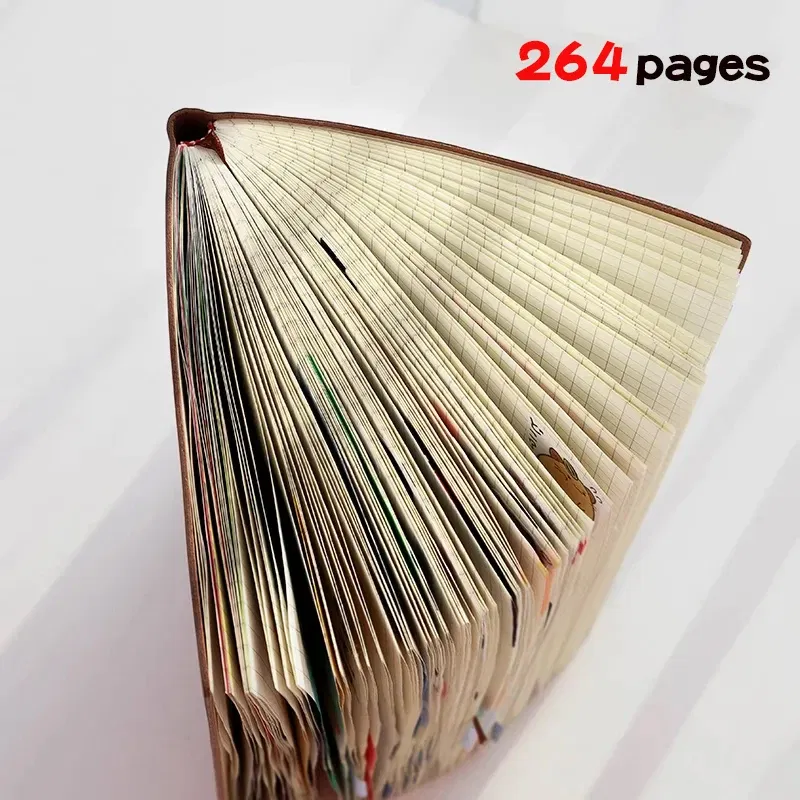 Color: Light Grey - Grid Notebook A5,Travelers Journals School Office Meeting Record 80GSM/264 Pages Checkered Paper Notepad Handbook Agenda 2024/25