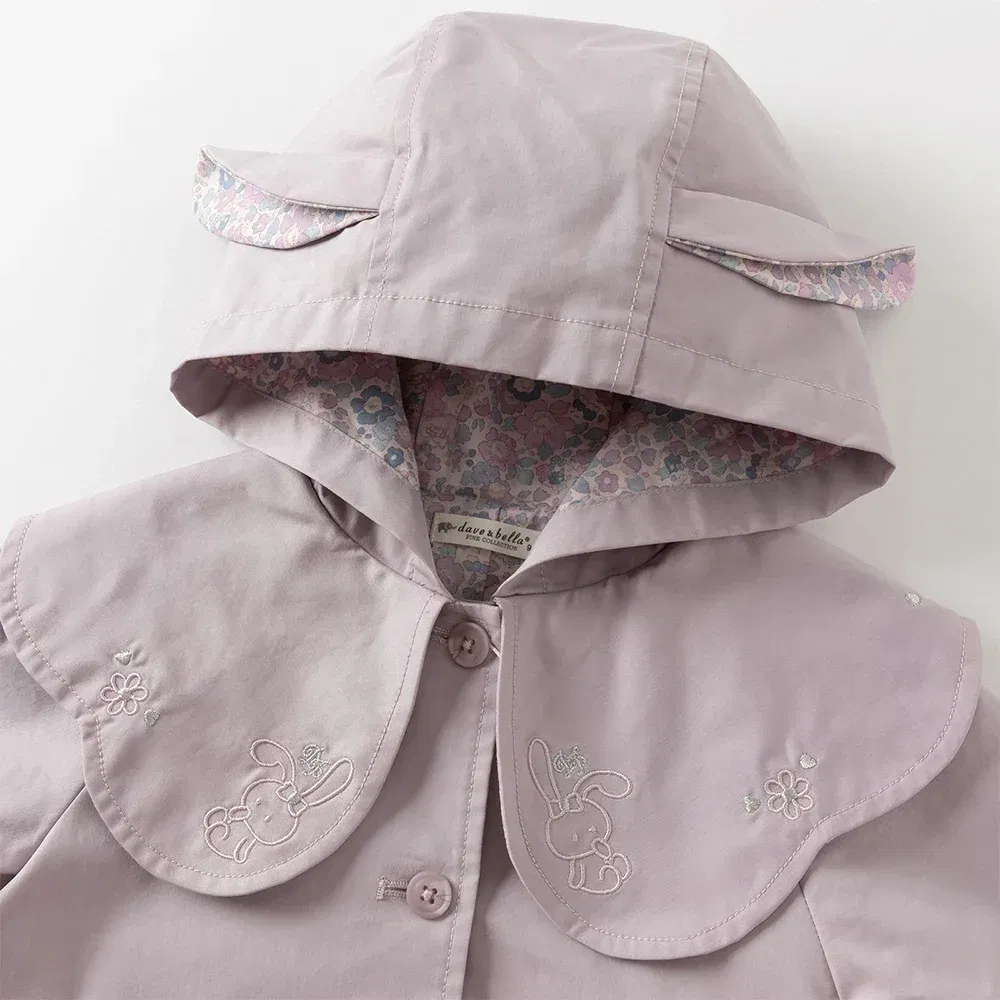 Dave Bella Children's Coat Kids Jacket Autumn Fashion Casual Cute Baby's Trench Windbreaker Cartoon Party Outdoor DB3252633