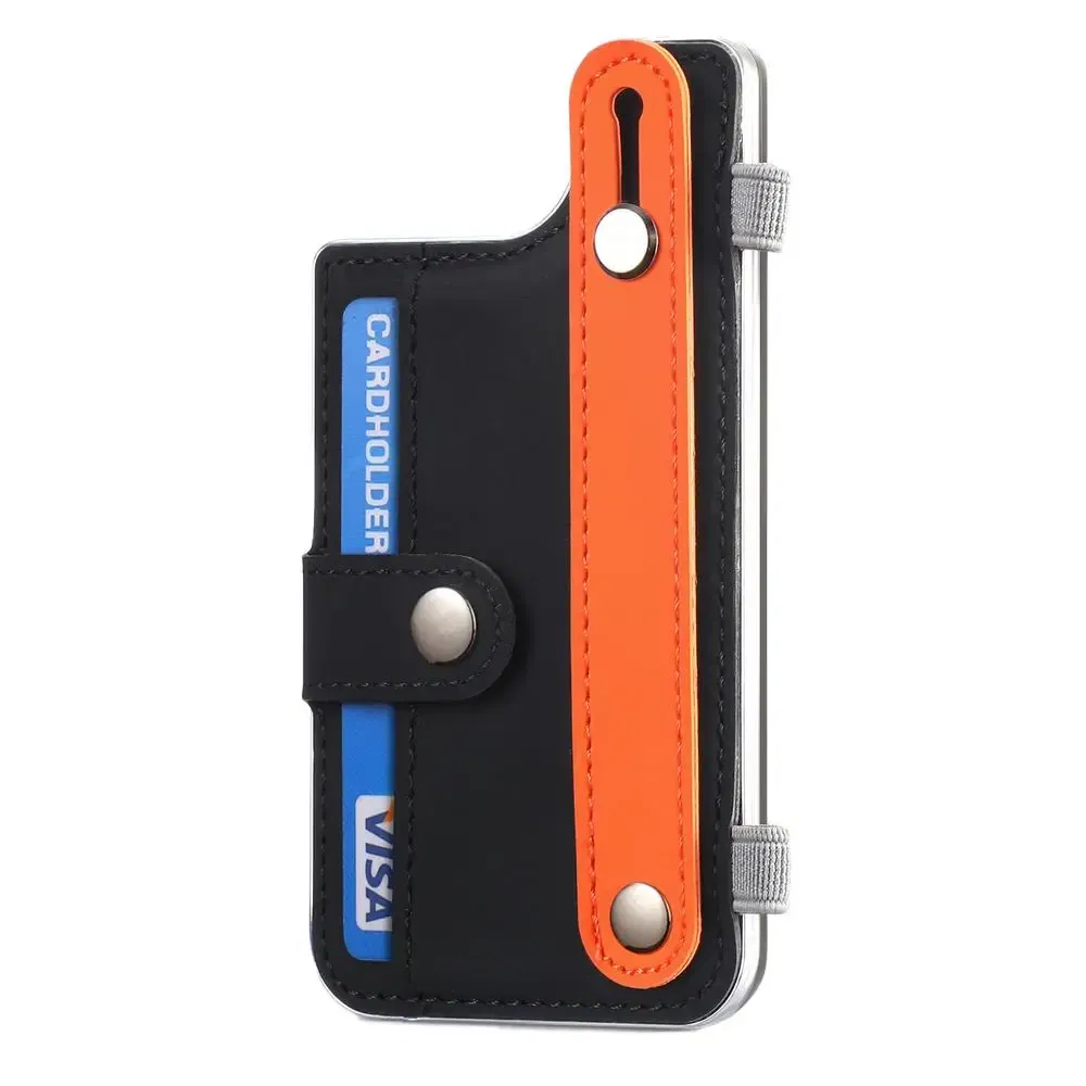 Color: black, Ships From: CHINA - Card Holder For Back Of Phone Universal Card Holder For Phone Case Multifunctional Phone Wallet Attachment With Pen Clip For All