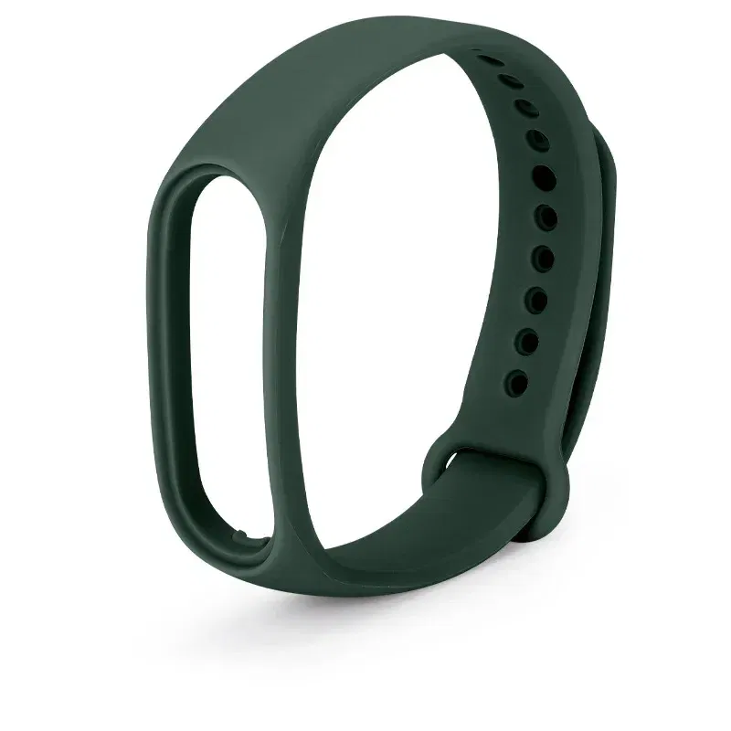 Band Color: Black Gray, Band Width: 18mm, Ships From: CHINA - Silicone Watch Strap For Xiaomi Mi Band 7 6 5 4 3 Wristband Bracelet Wrist Straps MiBand 3/4 band5 band6 Smartwatch Accessories