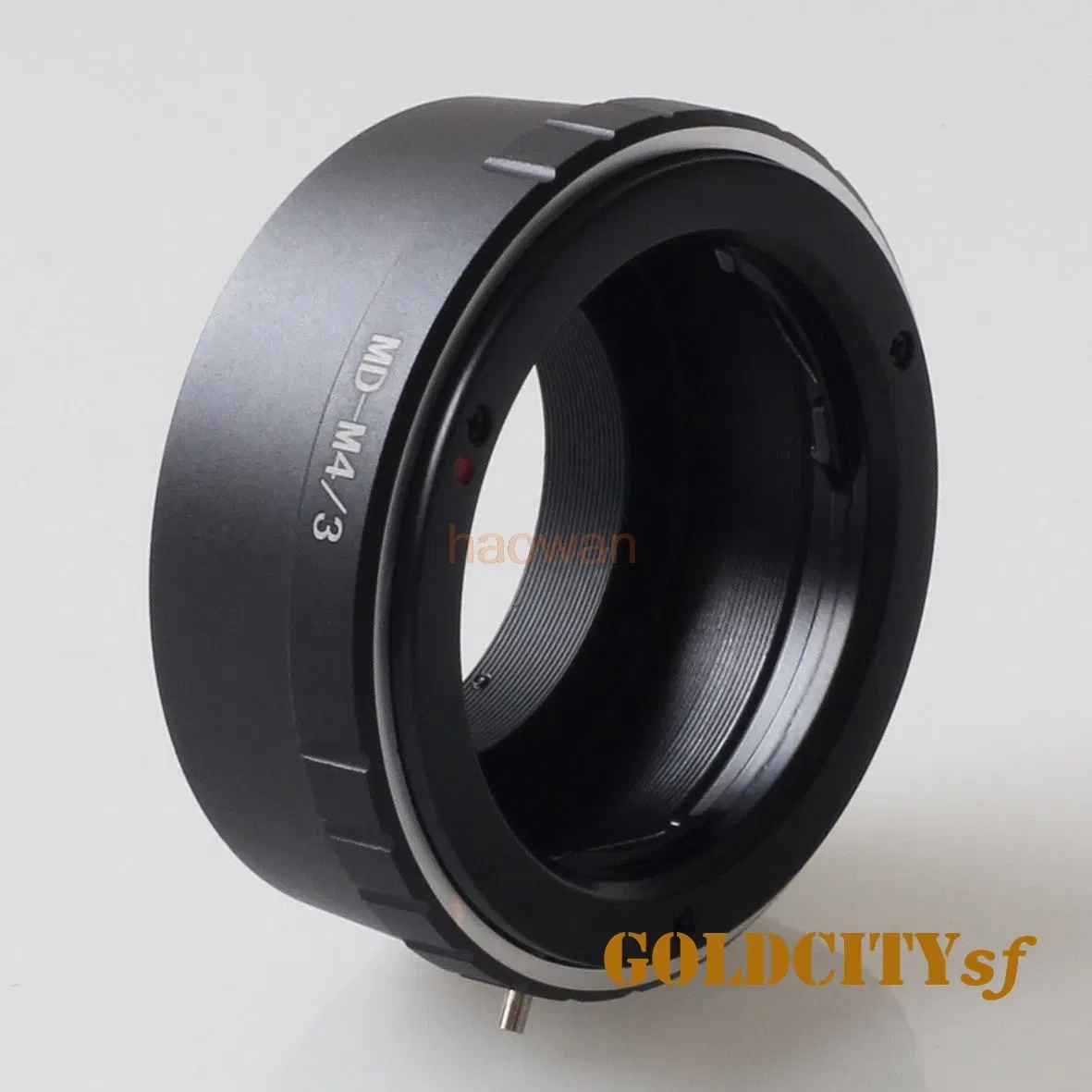 Color: black - Adapter ring with tripod for Minolta MD MC Lens to panasonic M43 G1 GH1 GF1 GF3 GX8 G7 GF7 GH4 GM1 GX7 GF6 EM5 EM1 EM10 camera