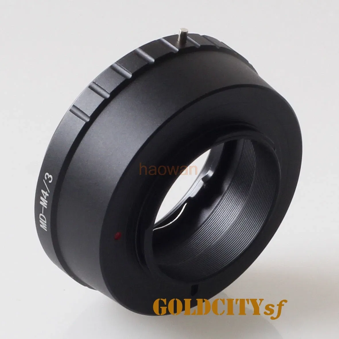 Color: black - Adapter ring with tripod for Minolta MD MC Lens to panasonic M43 G1 GH1 GF1 GF3 GX8 G7 GF7 GH4 GM1 GX7 GF6 EM5 EM1 EM10 camera