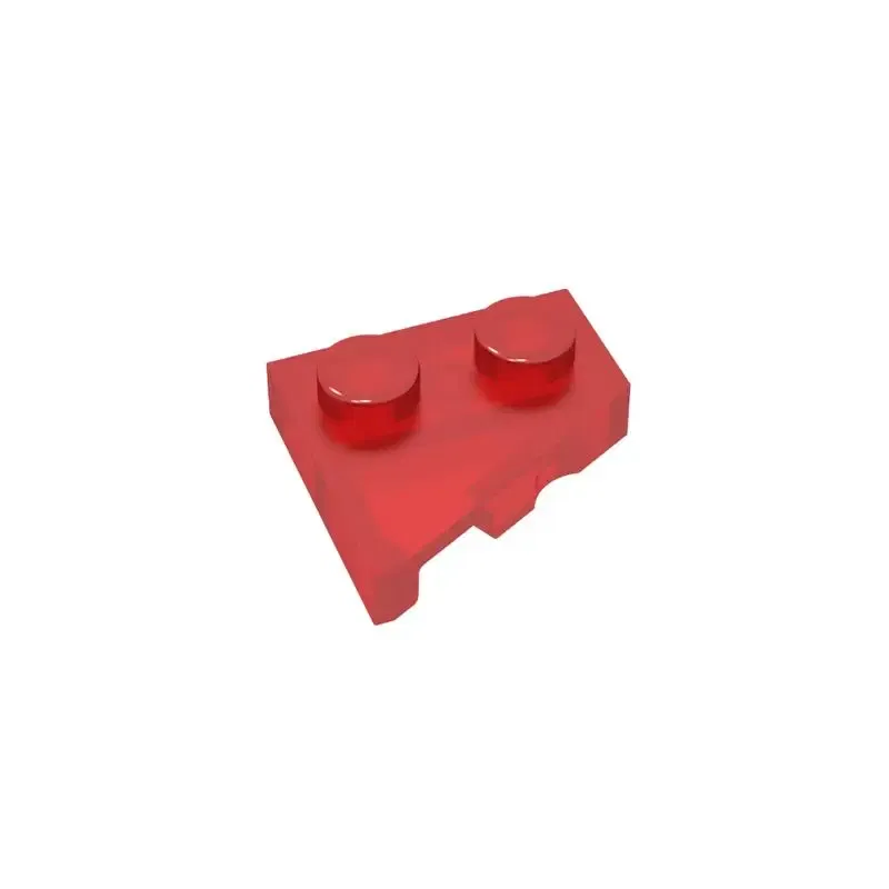 Color: Dark Blue - Gobricks 10PCS Parts Wedge, Plate 2 x 2 Left Compatible with 24307 pieces of children's toys Building Blocks Educatonal Techni