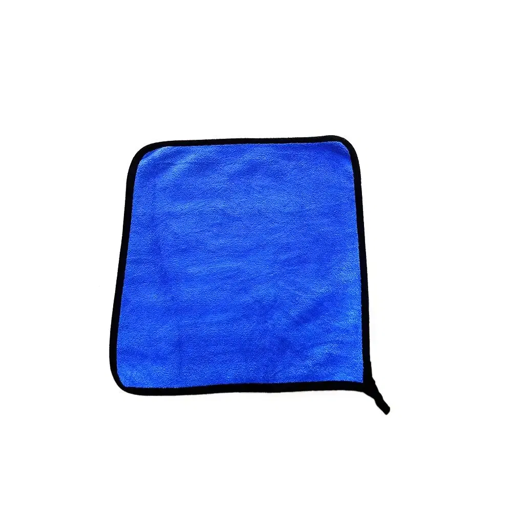Color: Blue - Car Wash Microfiber Towel Car Cleaning Drying Cloth Car Care Cloth Detailing Microfiber Towel Car Microfiber Cloth 30x30CM