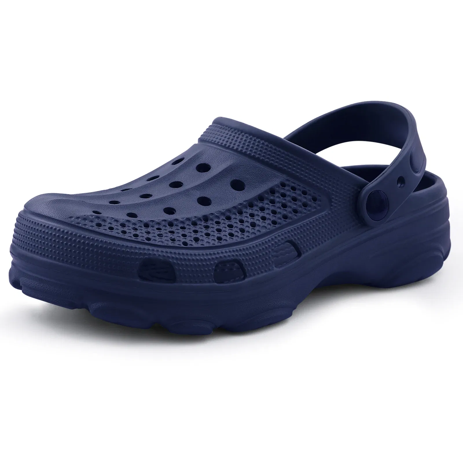 Color: Brown, Shoe Size: 43 - Smile Pop Casual Men Clogs Slippers Band Summer Slippers Outdoor Non-slip Beach Cozy Men Shoes Soft EVA Home Breathable Slippers