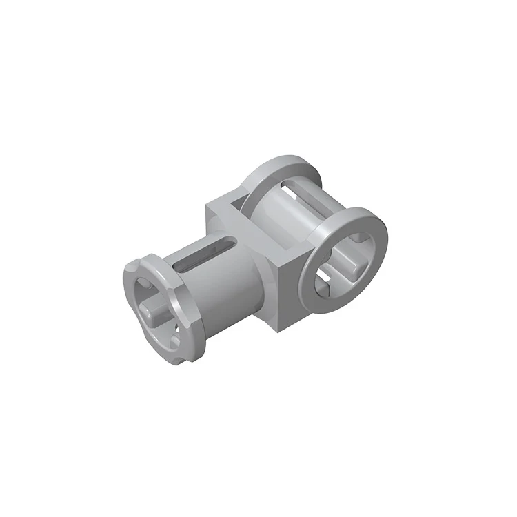Color: Light Grey - Rainbow Pig MOC Particles 32039 42135 High-Tech Axle Connector with Axle Hole Building Blocks Parts Kids DIY Educational Toys