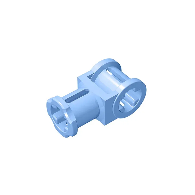 Color: Light Grey - Rainbow Pig MOC Particles 32039 42135 High-Tech Axle Connector with Axle Hole Building Blocks Parts Kids DIY Educational Toys