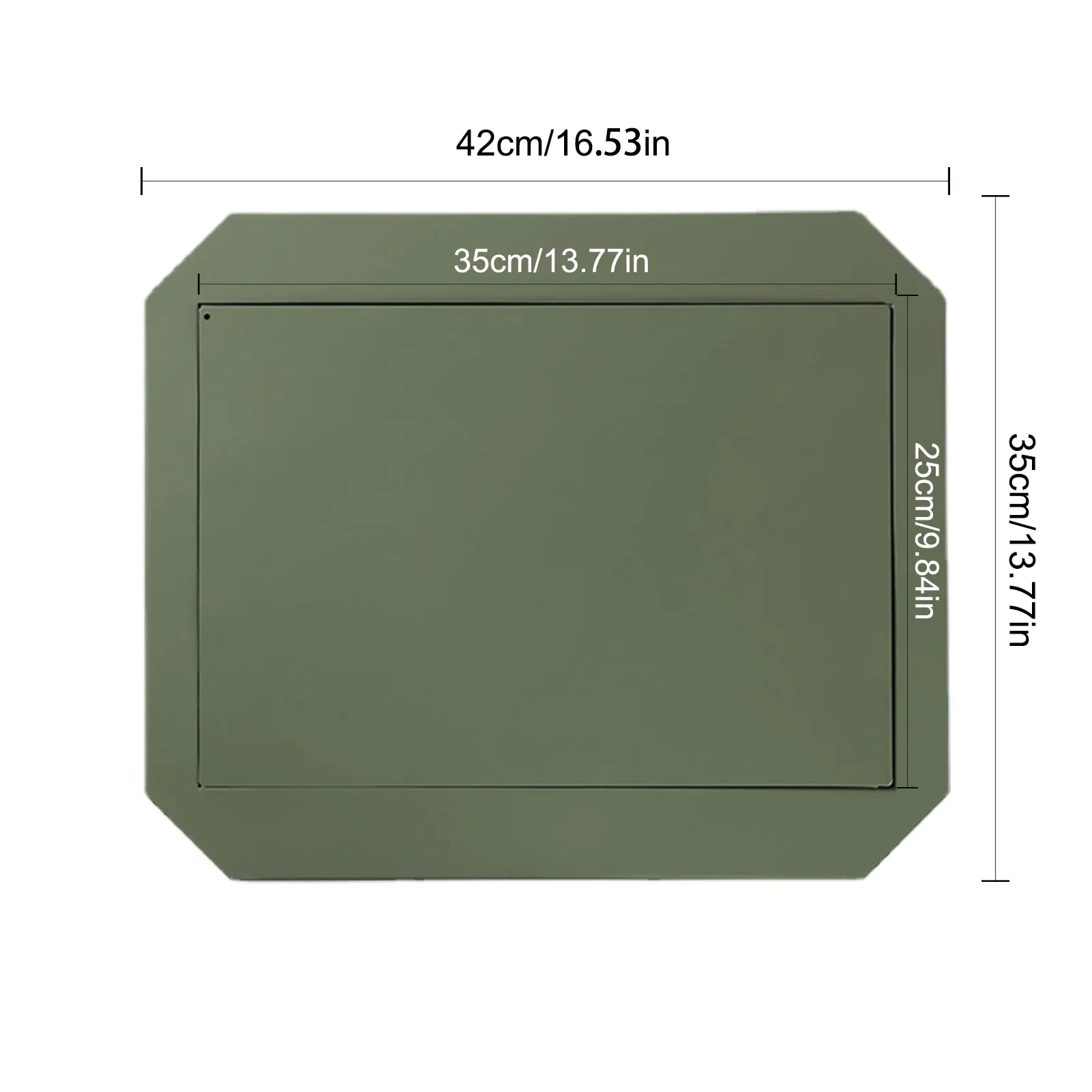 Color: Army Green, Ships From: CN - Camping Table Burner Connecting Plate Steel Plate Countertop Single Burner Connection Board With Spraying Process DIY Tent Table