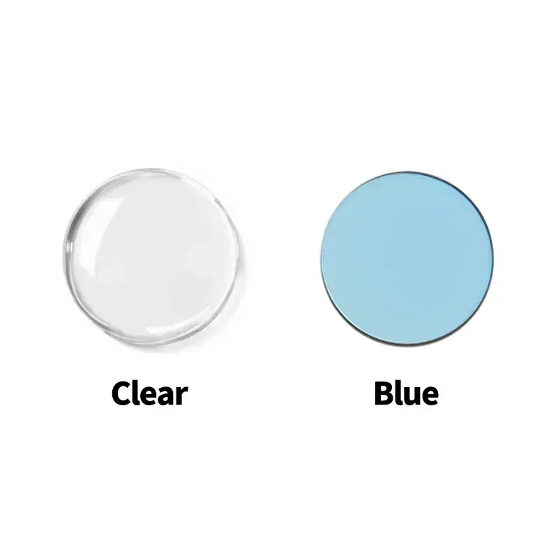 Lenses Color: Blue, Lens Index: 1.61 - Aspheric Prescription Progressive Photochromic Lenses multifunctional Indoor Outdoor Chameleon Gray Brown Astigmatism