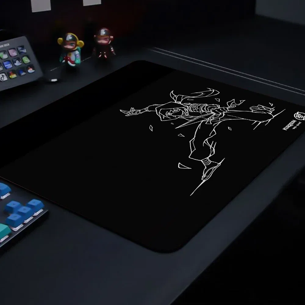 Color: BROWN, Size: XXL - Gamer Professional Kurosun Samurai Gaming Mouse Pad Game Ultrafine Surface Balance Mouse Mat 45x40CM E-Sports Mousepad Desk Mat