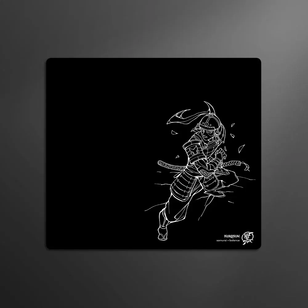 Color: BROWN, Size: XXL - Gamer Professional Kurosun Samurai Gaming Mouse Pad Game Ultrafine Surface Balance Mouse Mat 45x40CM E-Sports Mousepad Desk Mat