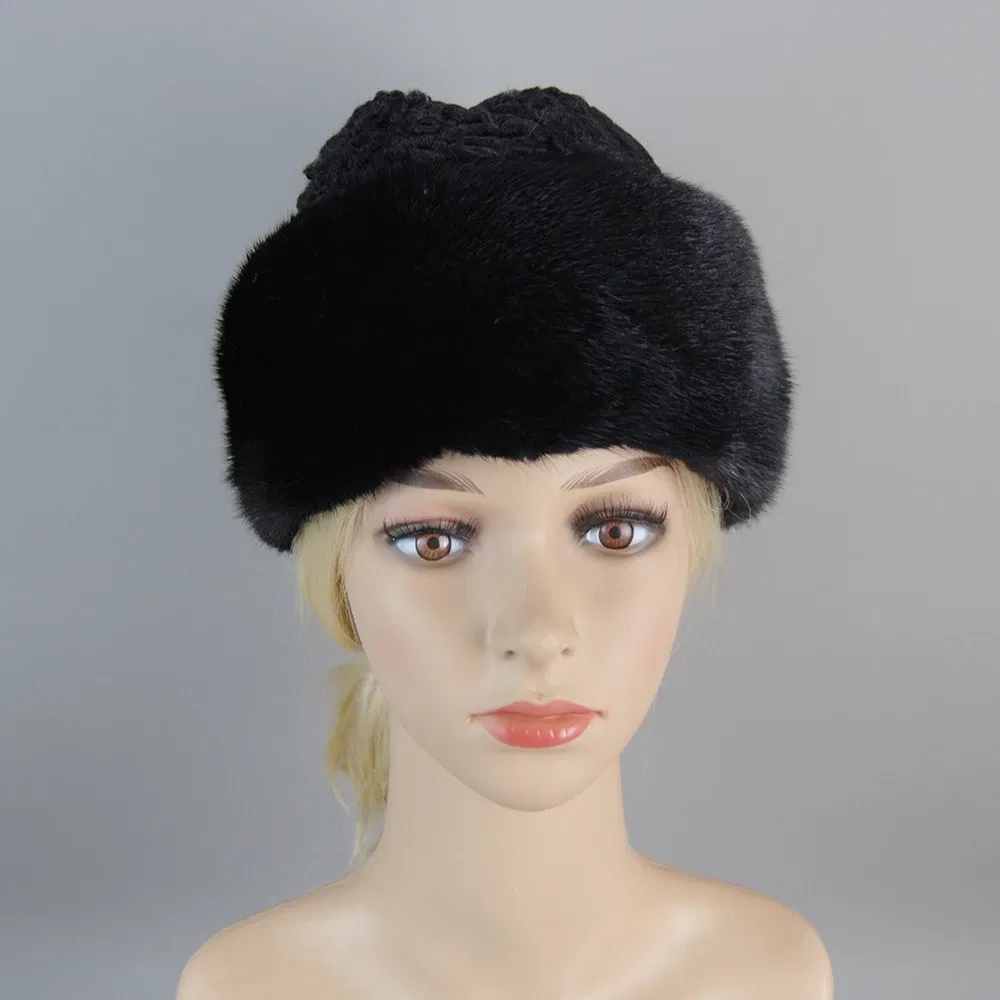 Fashion Pure Marten Wool Hat Winter Russian Unisex Warm Hat Whole Marten Sheepskin Hat Karaku Sheepskin Casual Outdoor Mink Hat