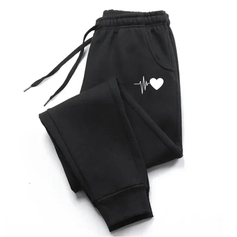 Color: Beige, Size: L - Versatile Women's Pants Soft Joggers Fitness Sweatpants Comfortable Trousers Womens Fashion Baggy Pants Woman 2024New Casual