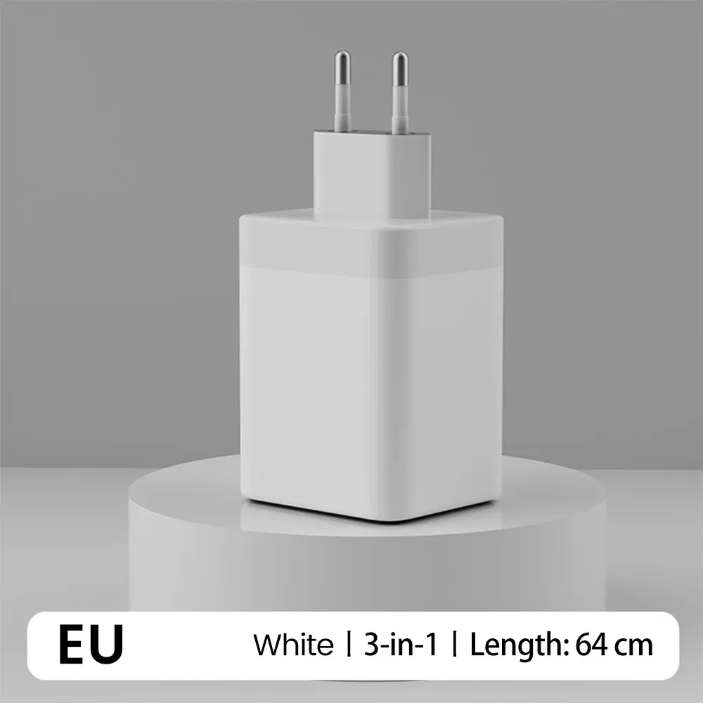 Plug Type: IL - 120W Super Fast Charge Type C USB Phone Charger With Telescopic Retractable USB C Cable For Iphone 16 15 Samsung Laptop