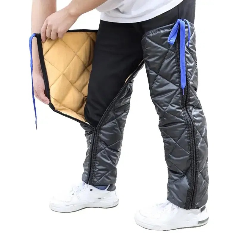 Ships From: france - Motorcycle Knee Warmers Plush Pads Leg Protection Water Proof Cycling Knee Warmer Cycling Pads Warmer Water Proof Motorcycle Leg