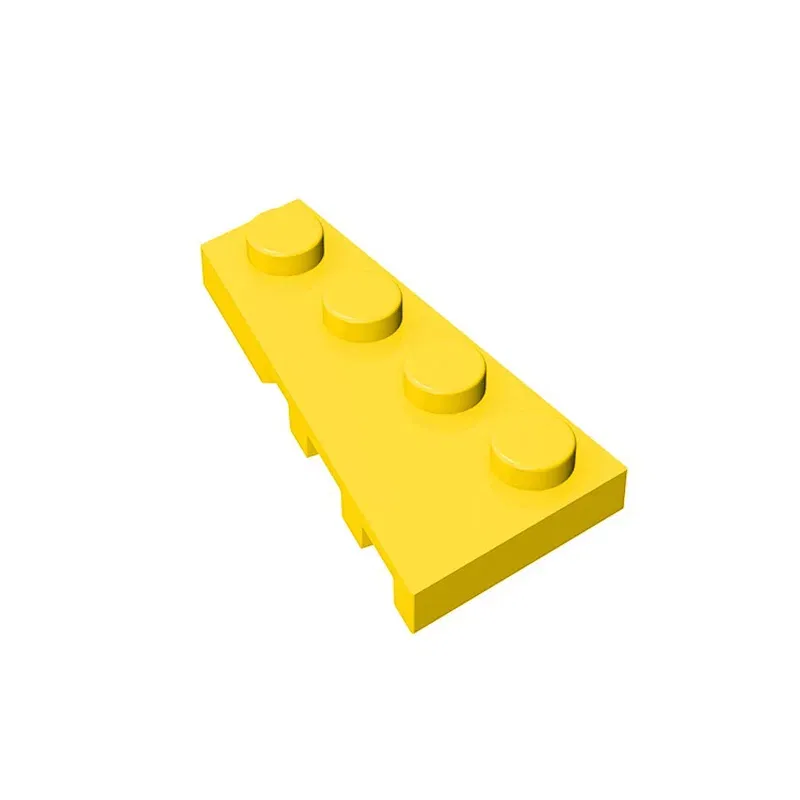 Color: black - BZB MOC 41770 2x4 Wedge Board (Left) High-tech Creative Technical Building Block Model Kids DIY Toy Brick Parts Best Gifts
