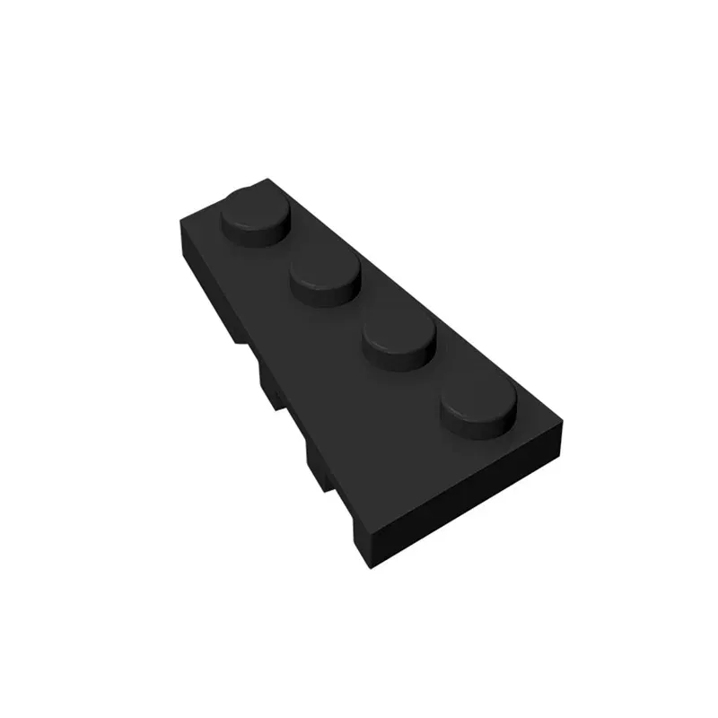 Color: black - BZB MOC 41770 2x4 Wedge Board (Left) High-tech Creative Technical Building Block Model Kids DIY Toy Brick Parts Best Gifts
