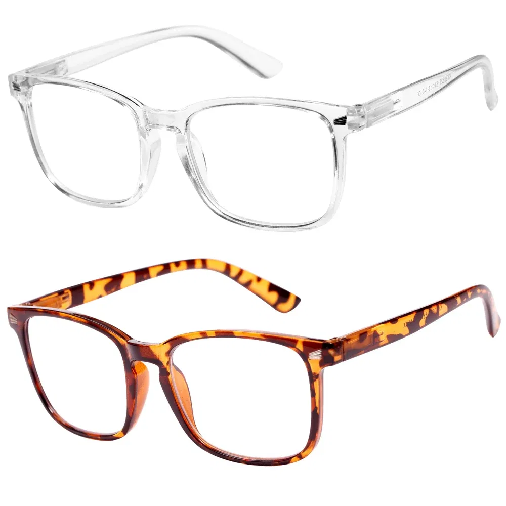 Frame Color: Pink - 1/2/3/4/5PCS VOPHA Auto-Focus Reading Glasses Lightweight PC Frame, Unisex Design | Ideal for Computer Use & Perfect Gift Choice